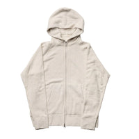 Cloud Cotton Double Zip Hoodie