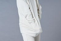 Cloud Cotton Double Zip Hoodie