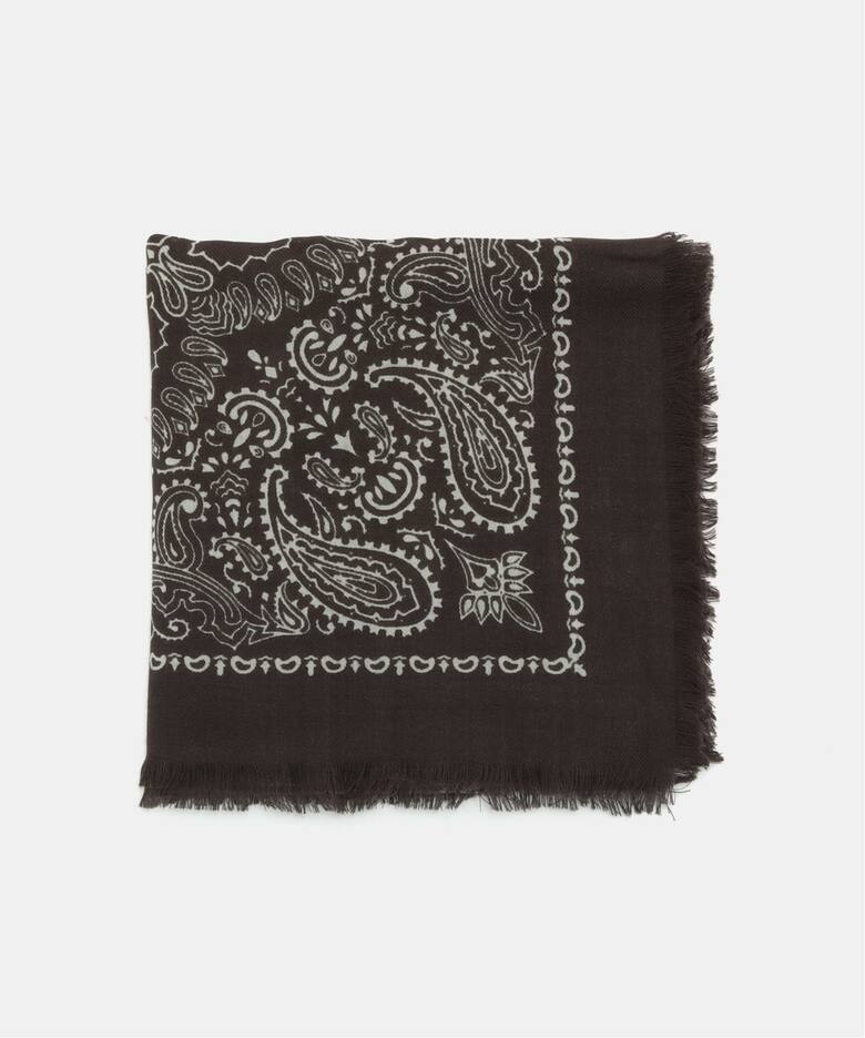 17 Micron Wool Bandana Scarf