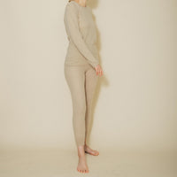Undyed Cashmere Inner Pants