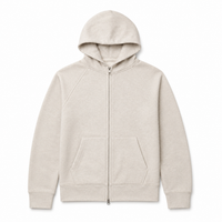 Cloud Cotton Double Zip Hoodie